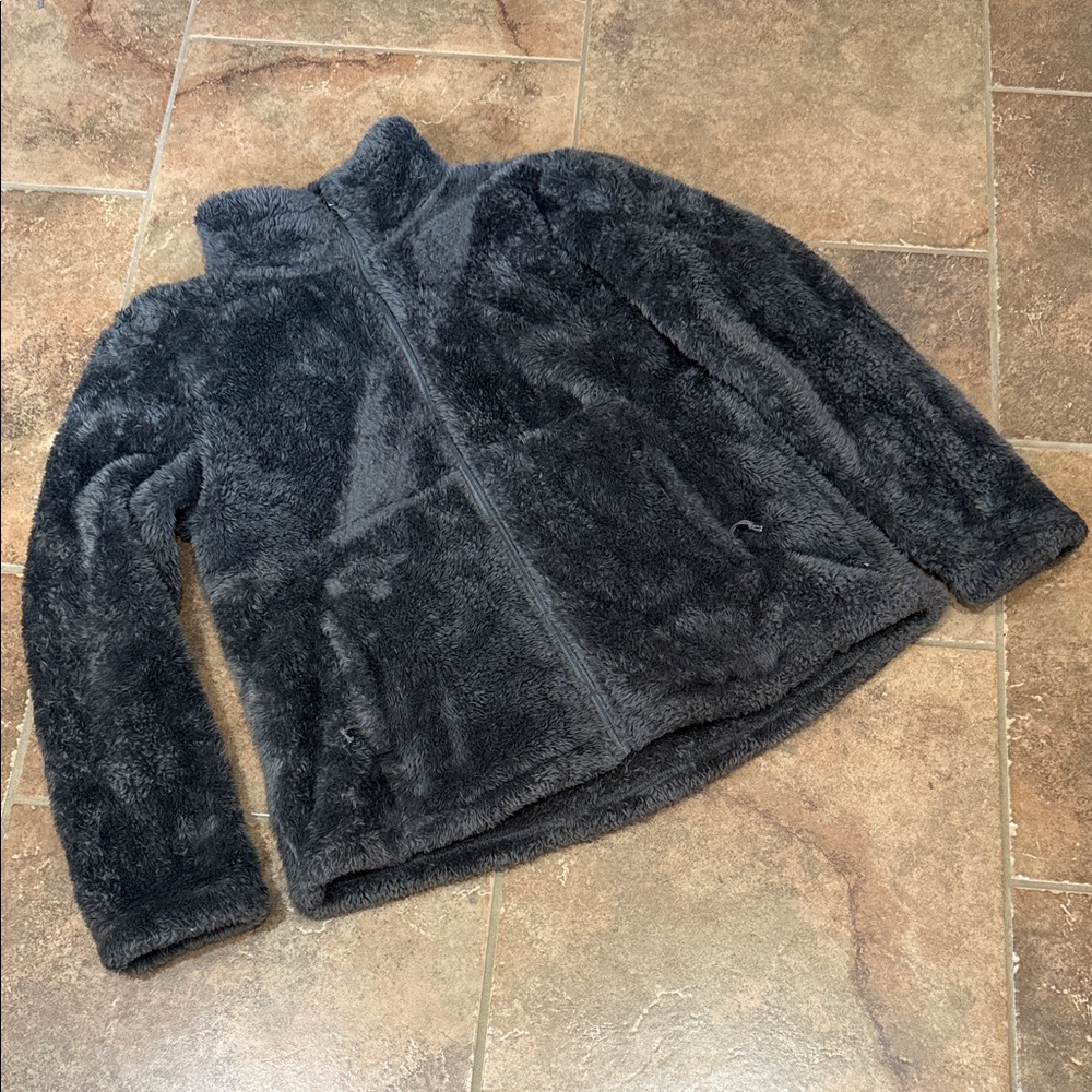 Avalanche Charcoal Teddy Bear Jacket